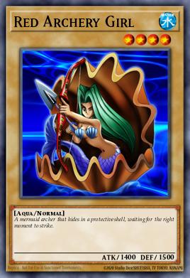 Red Archery Girl Yu-Gi-Oh card