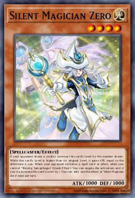 Silent Magician Zero Yu-Gi-Oh card