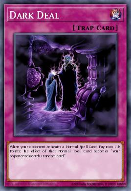 Dark Deal Yu-Gi-Oh card