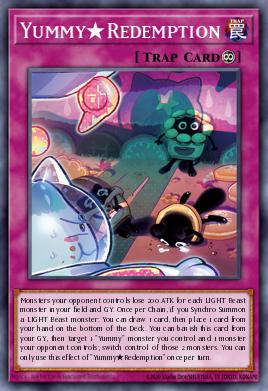 Yummy★Redemption Yu-Gi-Oh card