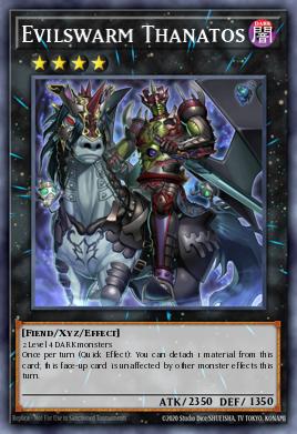Evilswarm Thanatos Yu-Gi-Oh card