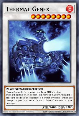 Thermal Genex Yu-Gi-Oh card