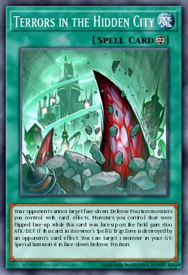 Terrors in the Hidden City Yu-Gi-Oh card