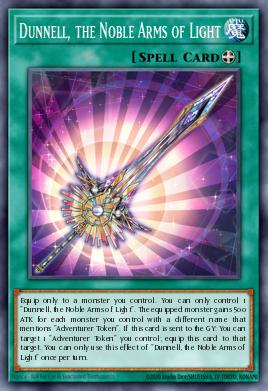 Dunnell, the Noble Arms of Light Yu-Gi-Oh card