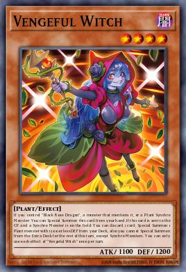 Vengeful Witch Yu-Gi-Oh card