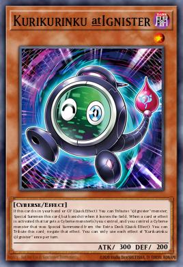 Kurikurinku @Ignister Yu-Gi-Oh card