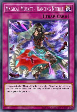 Magical Musket - Dancing Needle Yu-Gi-Oh card