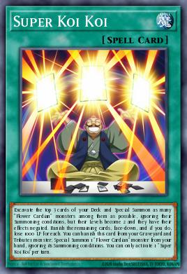 Super Koi Koi Yu-Gi-Oh card