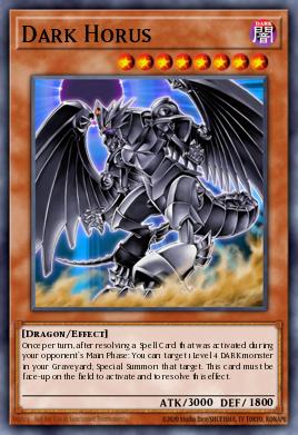 Dark Horus Yu-Gi-Oh card