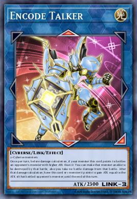 Encode Talker Yu-Gi-Oh card