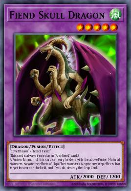 Fiend Skull Dragon Yu-Gi-Oh card