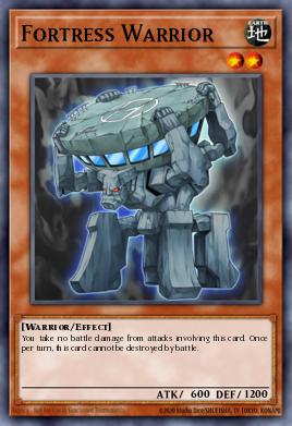 Fortress Warrior Yu-Gi-Oh card