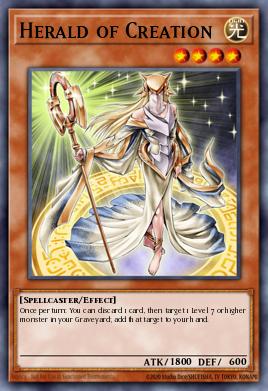 Herald of Creation Yu-Gi-Oh card