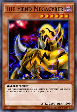 The Fiend Megacyber Yu-Gi-Oh card