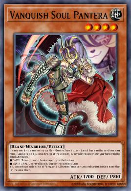 Vanquish Soul Pantera Yu-Gi-Oh card
