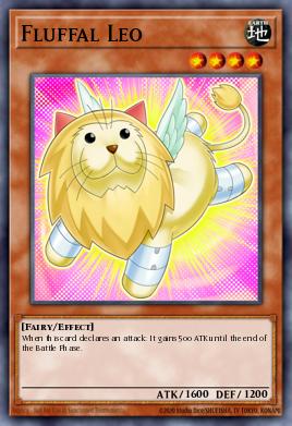 Fluffal Leo Yu-Gi-Oh card