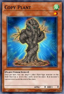 Copy Plant Yu-Gi-Oh card