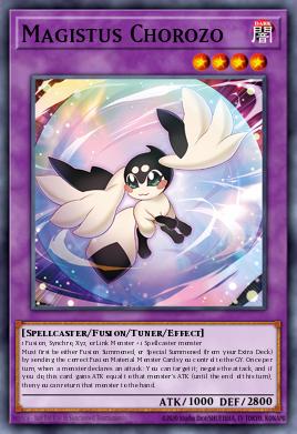 Magistus Chorozo Yu-Gi-Oh card