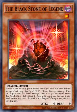 The Black Stone of Legend Yu-Gi-Oh card