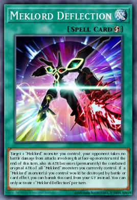 Meklord Deflection Yu-Gi-Oh card