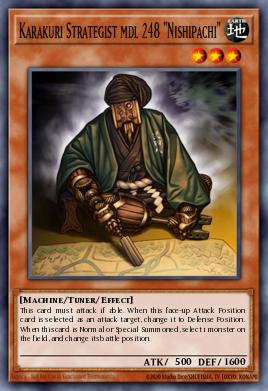 Karakuri Strategist mdl 248 "Nishipachi" Yu-Gi-Oh card
