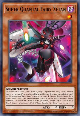 Super Quantal Fairy Zetan Yu-Gi-Oh card