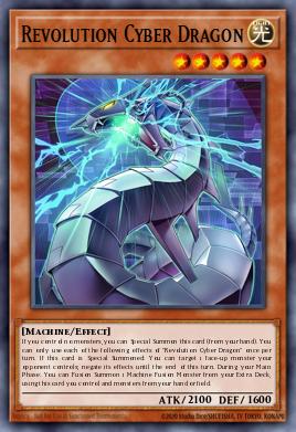 Revolution Cyber Dragon Yu-Gi-Oh card
