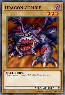 Dragon Zombie Yu-Gi-Oh card