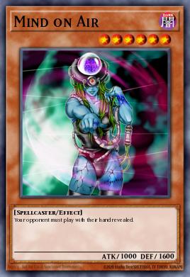 Mind on Air Yu-Gi-Oh card