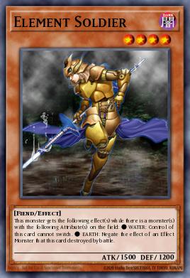Element Soldier Yu-Gi-Oh card