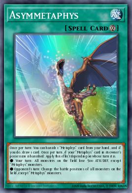 Asymmetaphys Yu-Gi-Oh card