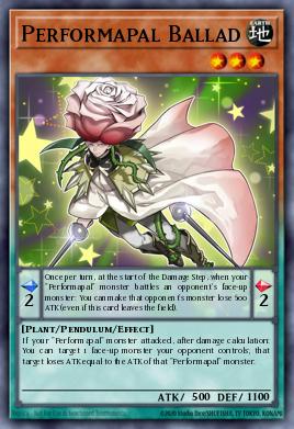 Performapal Ballad Yu-Gi-Oh card