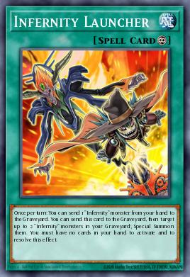 Infernity Launcher Yu-Gi-Oh card