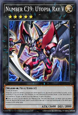 Number C39: Utopia Ray V Yu-Gi-Oh card