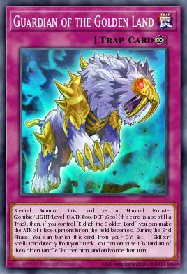 Guardian of the Golden Land Yu-Gi-Oh card