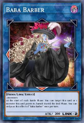 Baba Barber Yu-Gi-Oh card