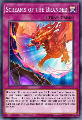Screams of the Branded Yu-Gi-Oh card