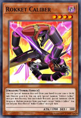 Rokket Caliber Yu-Gi-Oh card
