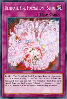 Ultimate Fire Formation - Seito Yu-Gi-Oh card