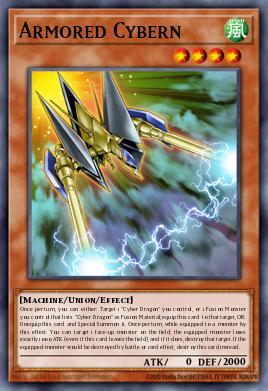 Armored Cybern Yu-Gi-Oh card