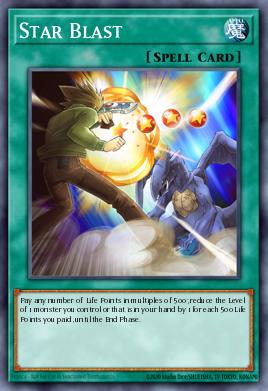 Star Blast Yu-Gi-Oh card