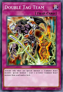Double Tag Team Yu-Gi-Oh card