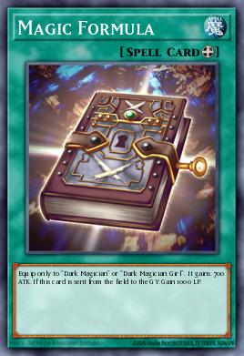 Magic Formula Yu-Gi-Oh card