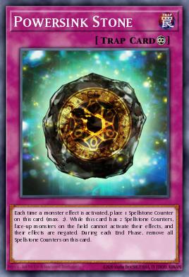 Powersink Stone Yu-Gi-Oh card