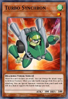 Turbo Synchron Yu-Gi-Oh card