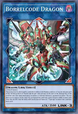 Borrelcode Dragon Yu-Gi-Oh card