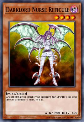 Darklord Nurse Reficule Yu-Gi-Oh card