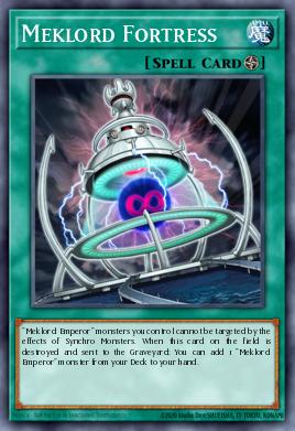 Meklord Fortress Yu-Gi-Oh card