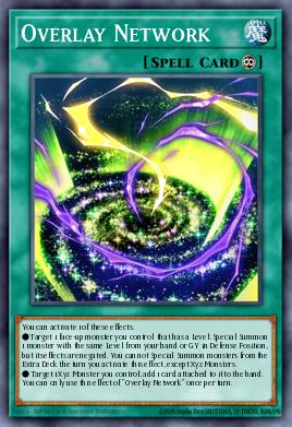 Overlay Network Yu-Gi-Oh card