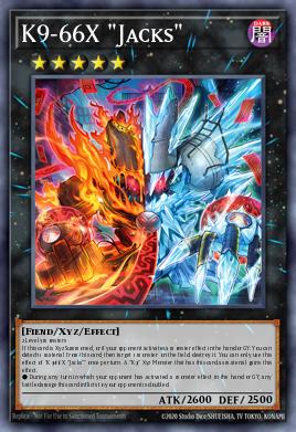 K9-66X "Jacks" Yu-Gi-Oh card